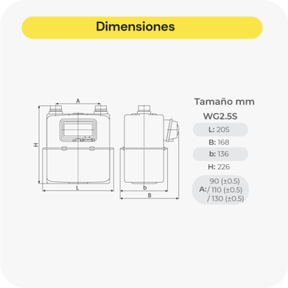 Medidor De Gas Volum Trico Wg S Tecun Beyond Ideas